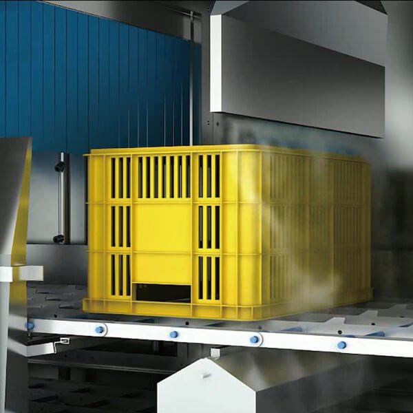 crate washer air blade